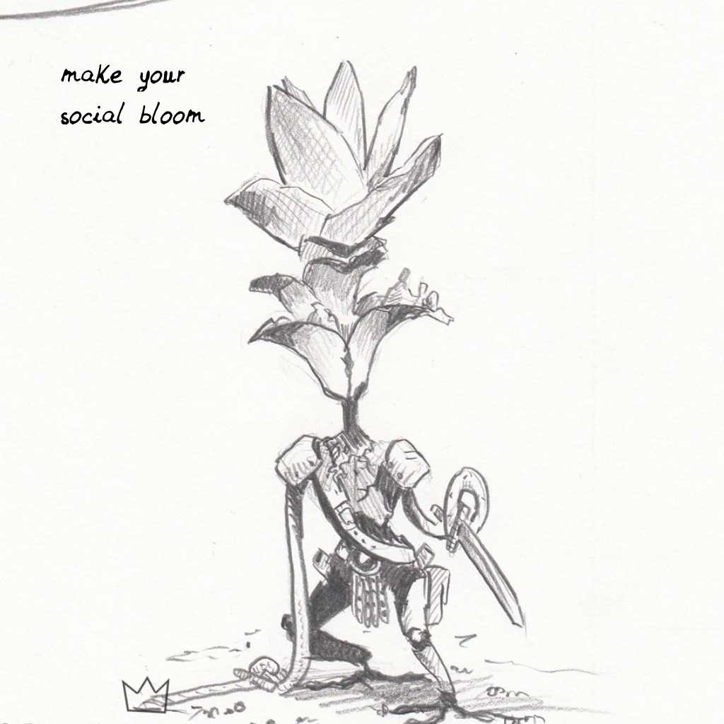 how to get 1000 followers on instagram as an artist or any platform flower warrior plant